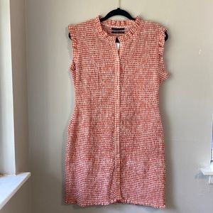 Urban Outfitters NWT gingham ruched mini dress